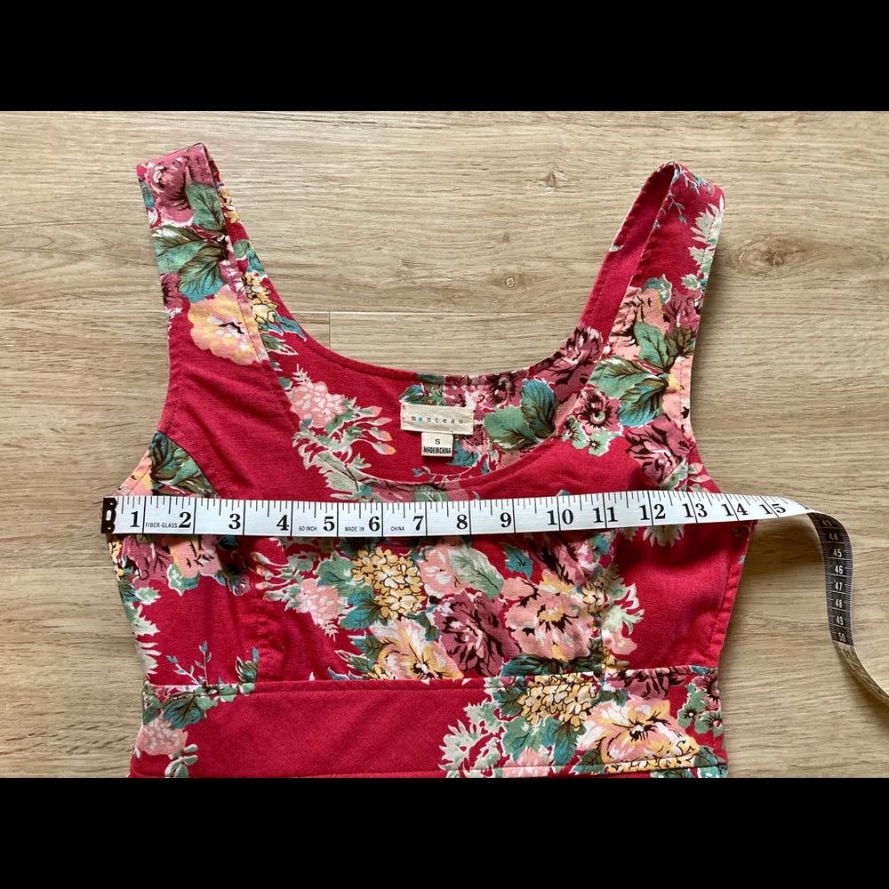 A-Line Floral Midi Dress - Picture 10 of 16
